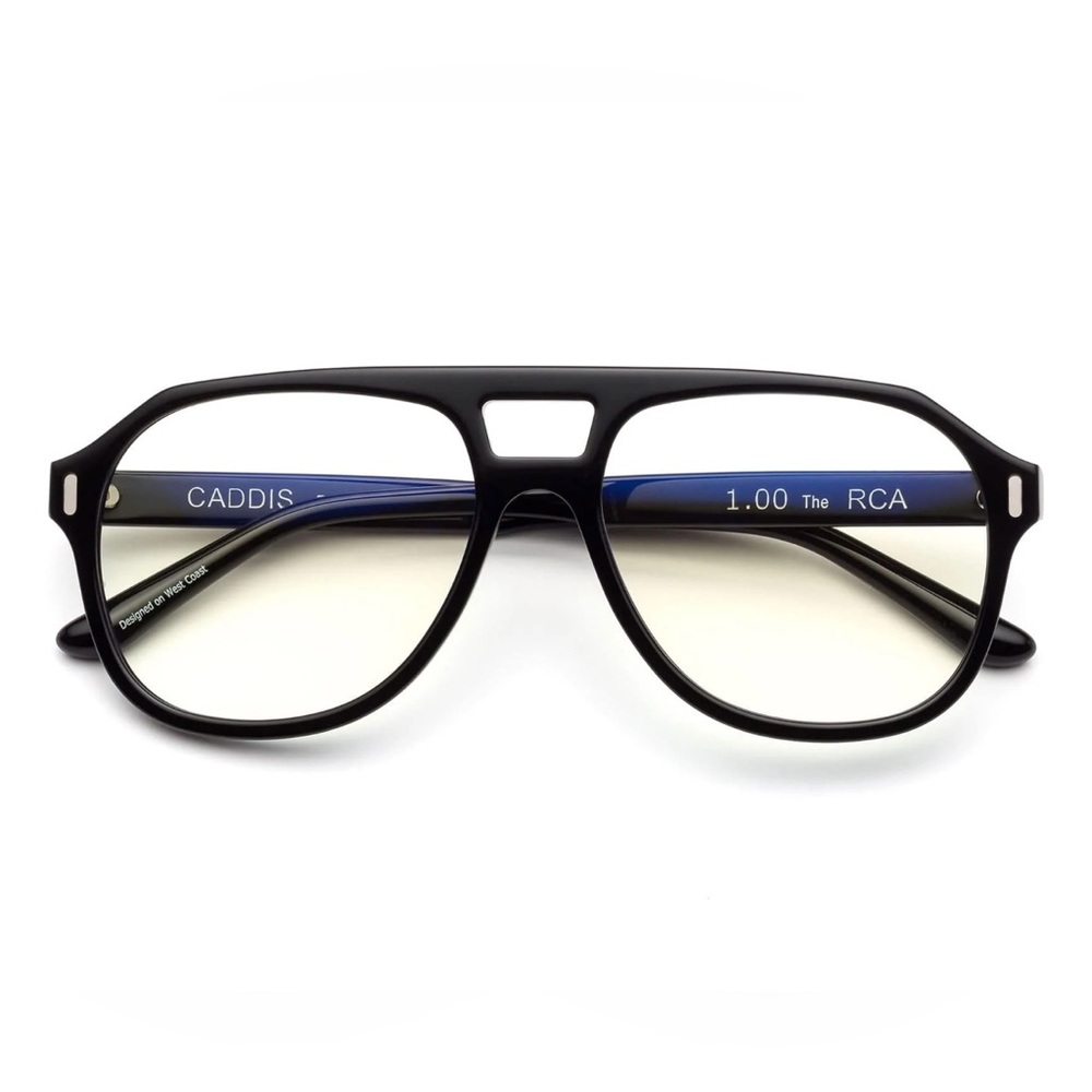 Caddis - Black Reader Glasses